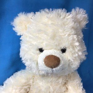 Aurora 12" Mookie Bear Cream Plush Stuffed Animal Teddy 2019